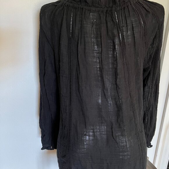 Sundance 'artist' top, NEVER WORN, BLACK, size S - Picture 10 of 14